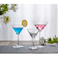 City Martini Cocktail Glasses 9OZ Entertain Cocktail Glasses Crystal Martini Cocktail Glasses